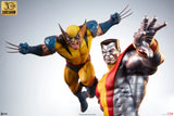 Sideshow Marvel Comics X-Men Fastball Special Colossus and Wolverine Statue