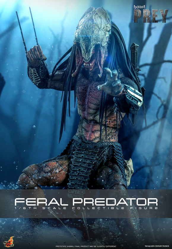 Hot Toys Prey Feral Predator 1/6 Scale Collectible Figure