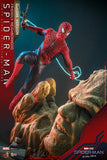 Hot Toys Marvel Comics Spider-Man No Way Home Friendly Neighborhood Spider-Man (Toby Maguire) (Deluxe Version) 1/6 Scale 12" Collectible Figure