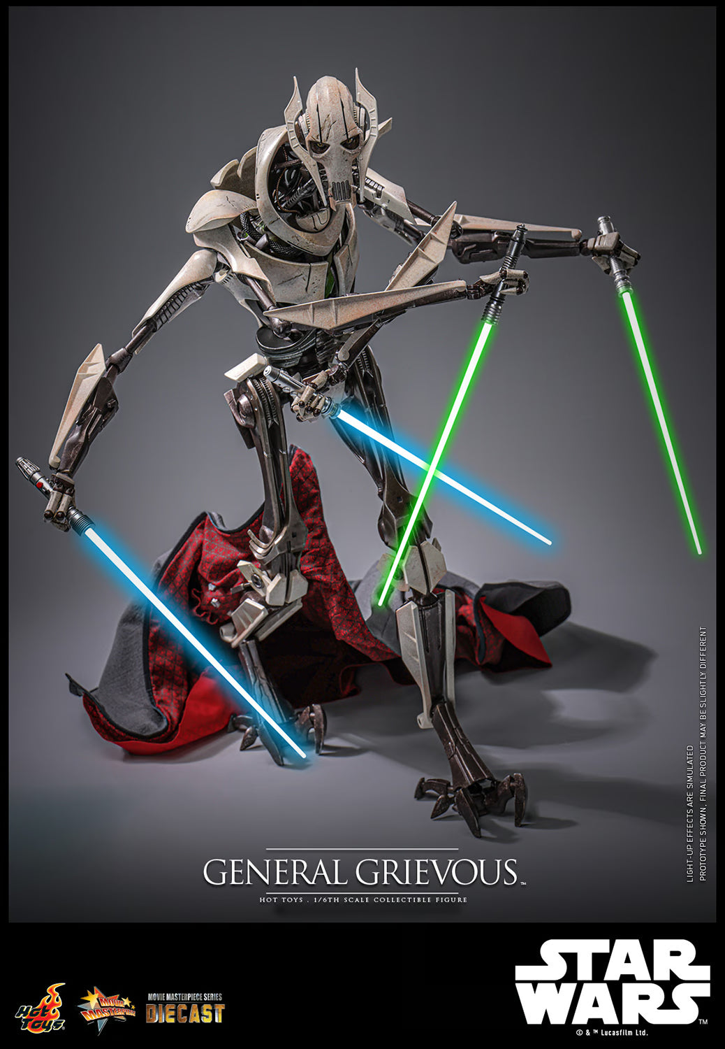 Hot Toys Star Wars: Episode III – Revenge of the Sith General