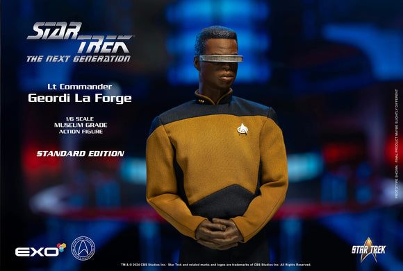 EXO-6 Star Trek: The Next Generation Geordi La Forge (Standard Ver.) 1/6 Scale 12