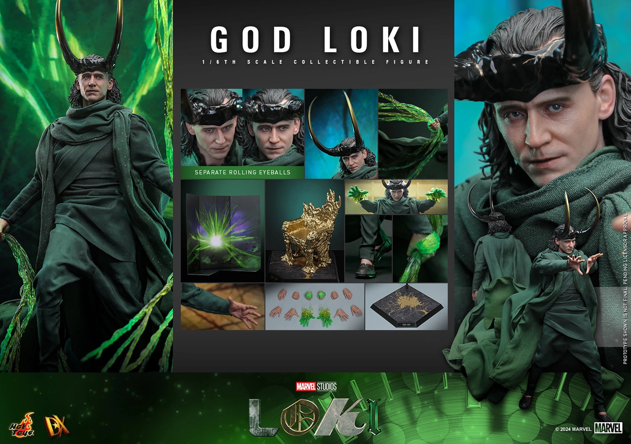 Hot Toys Marvel Television Masterpiece Series DX40 Loki Season 2