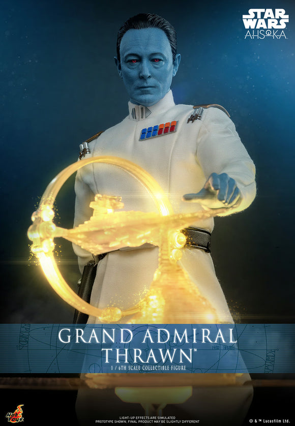 Hot Toys Star Wars Ahsoka Grand Admiral Thrawn 1/6 Scale 12