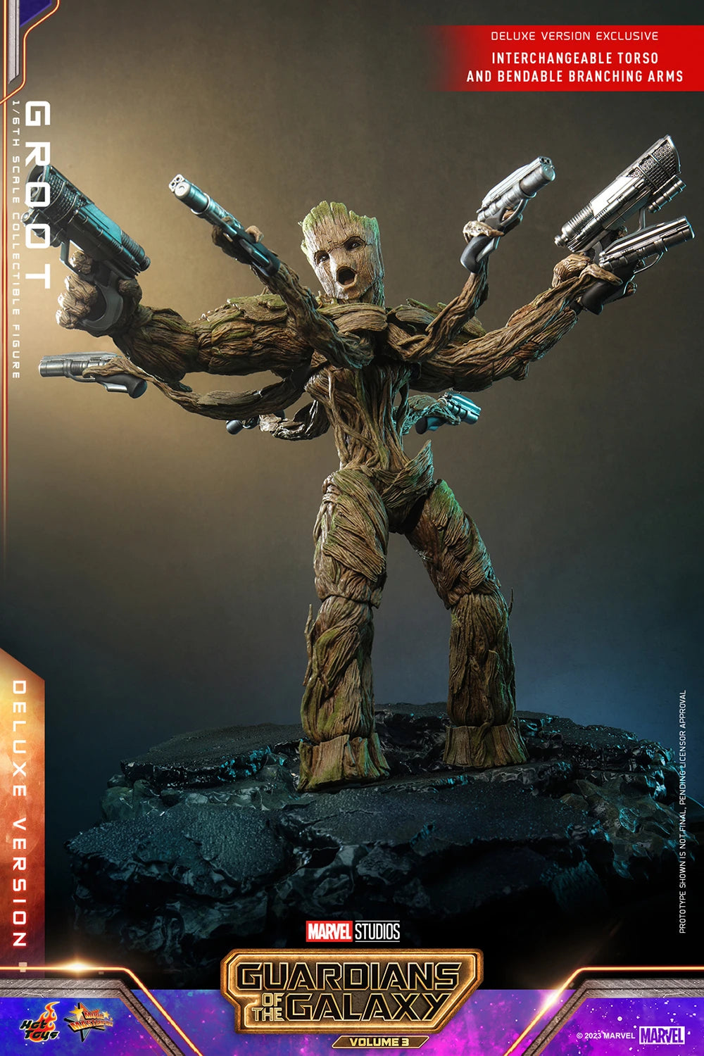 Hot Toys Marvel Guardians of the Galaxy Vol.3 Groot (Deluxe