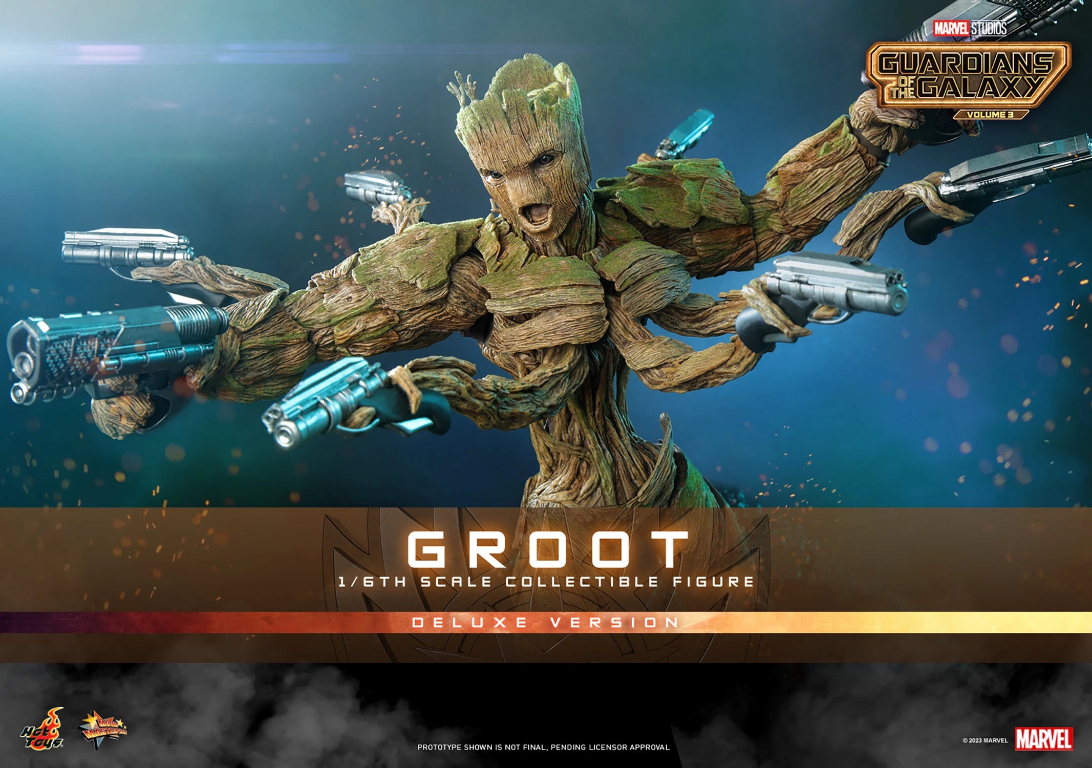 Hot Toys Marvel Guardians of the Galaxy Vol.3 Groot (Deluxe
