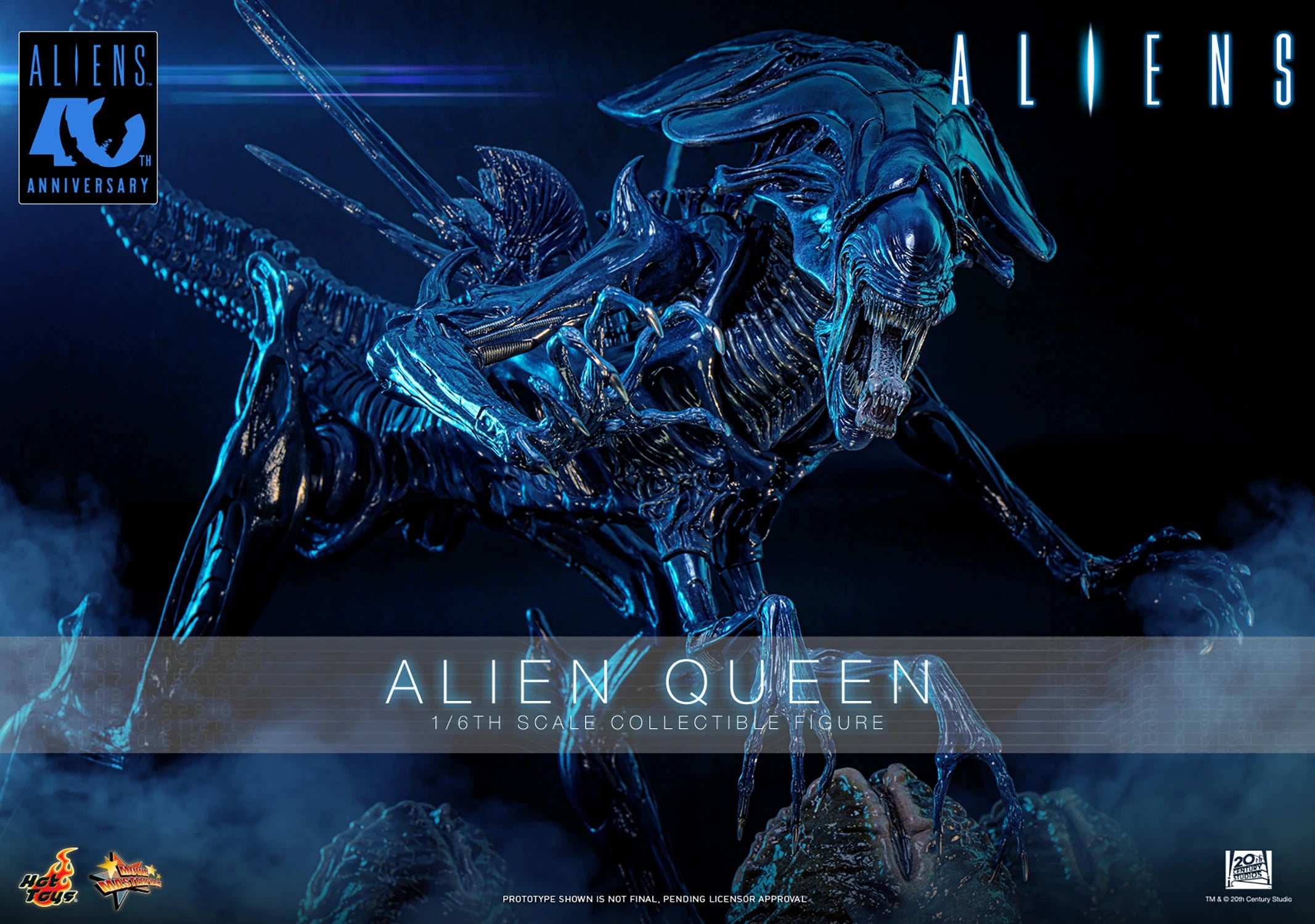 Hot Toys 1986 Aliens 40th Anniversary Alien Queen 1/6 Scale