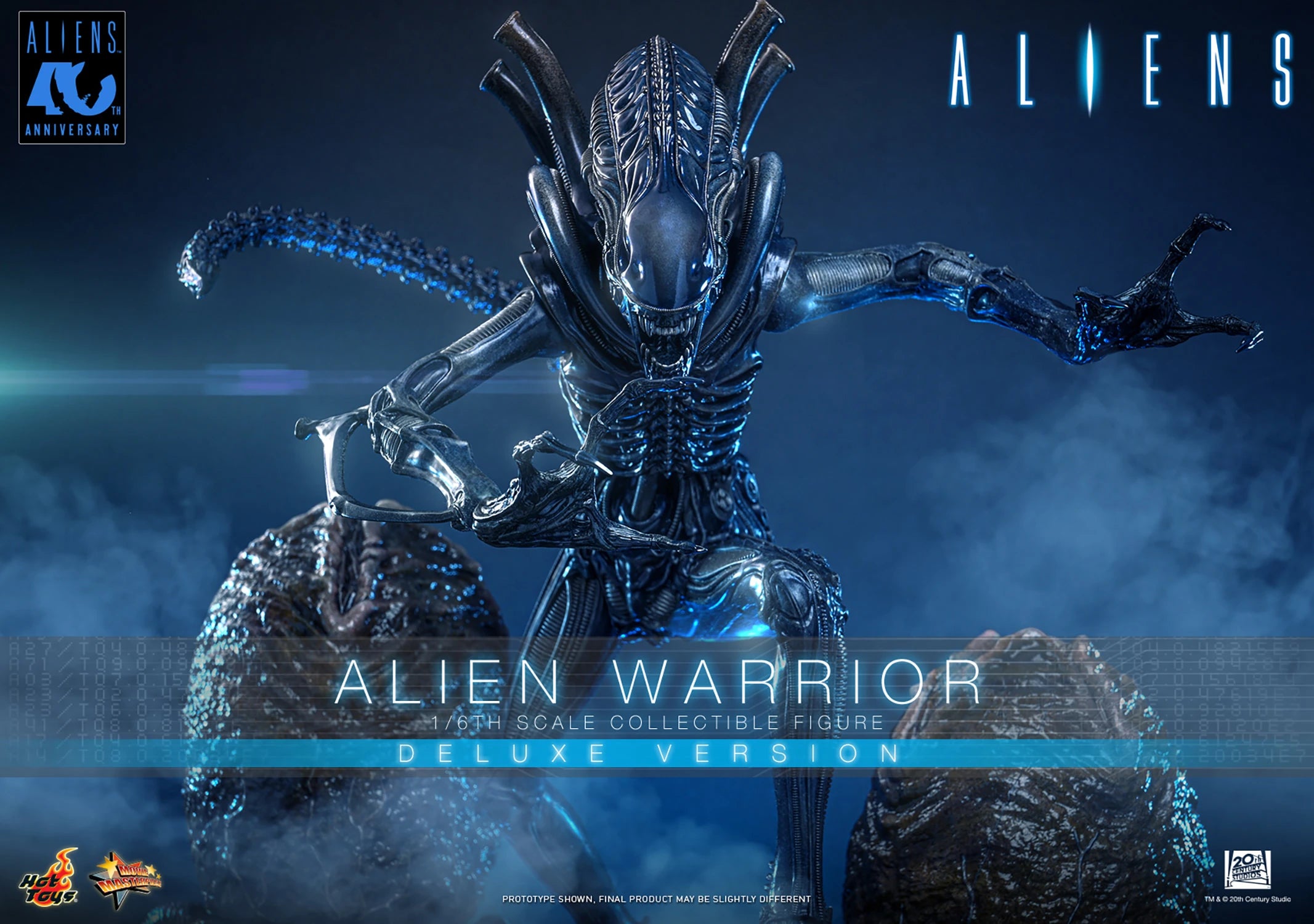Hot Toys 1986 Aliens 40th Anniversary Alien Warrior (Deluxe
