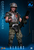 Hot Toys 1986 Aliens 40th Anniversary Corporal Hicks 1/6 Scale 12" Collectible Figure