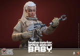 Hot Toys x Brothersfree Space Worker Baby (Brothersfree 25th Version) 1/6 Scale 12" Collectible Figure