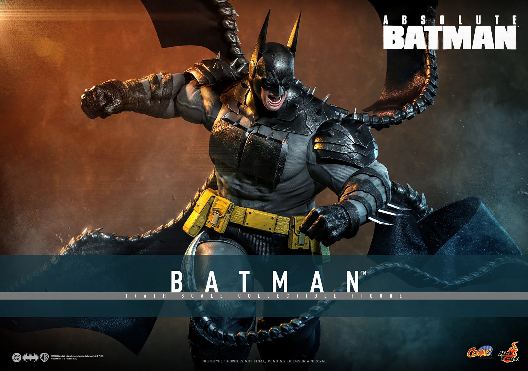Hot Toys DC Comcis Absolute Batman: Batman 1/6 Scale Collectible