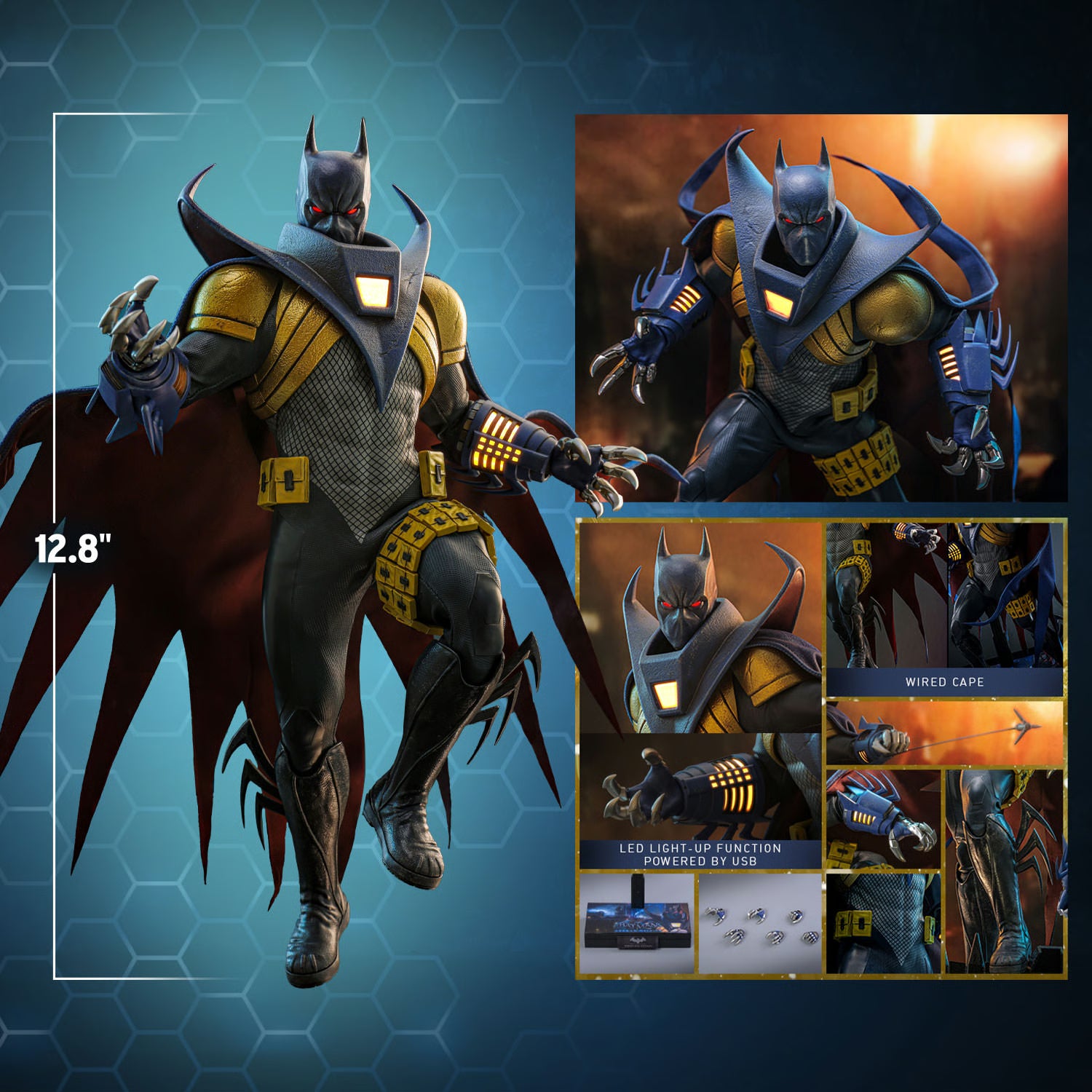 Hot Toys DC Comics Batman: Arkham Origins Knightfall Batman 1/6
