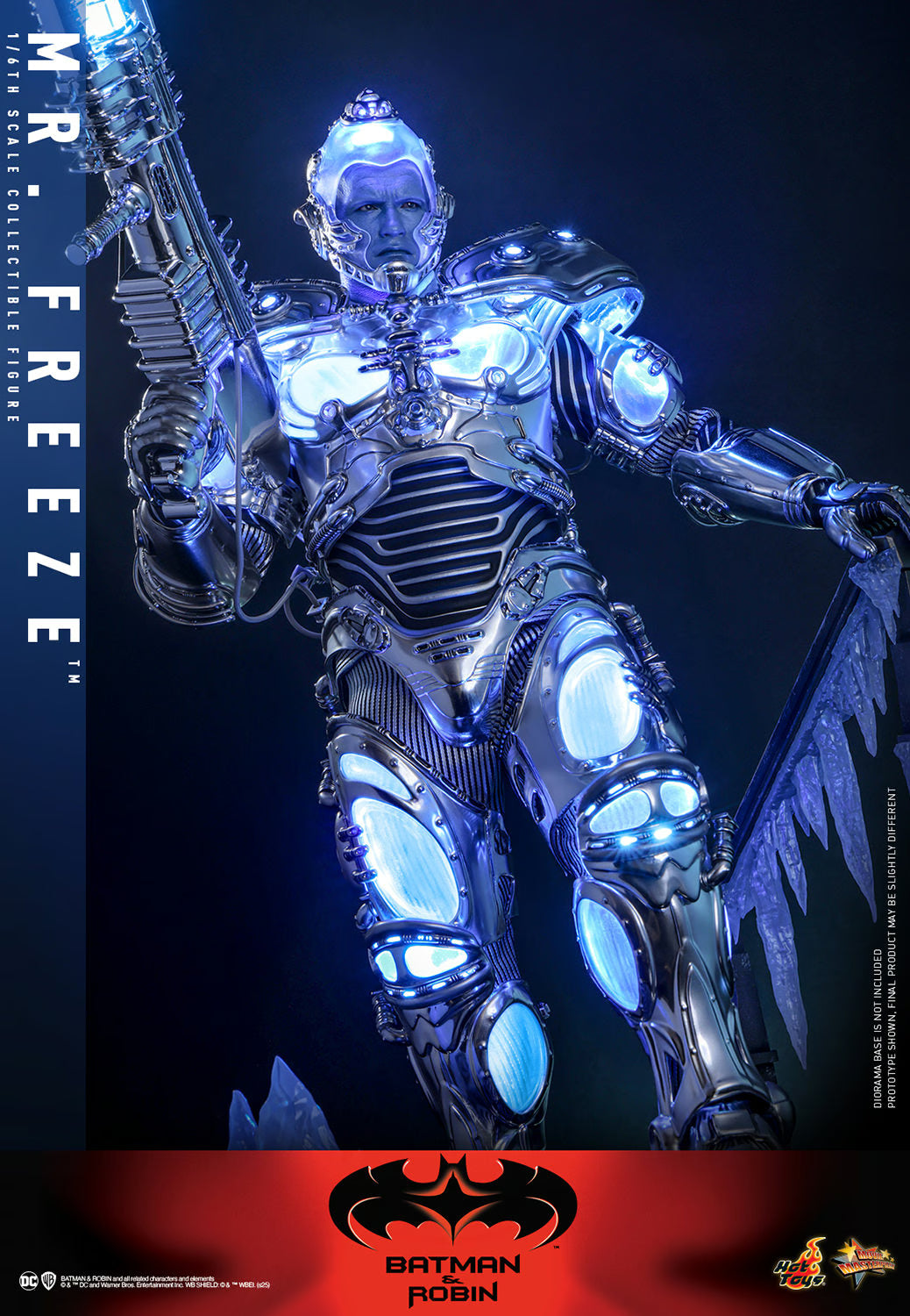 Hot Toys DC Comics Batman & Robin Mr. Freeze 1/6 Scale 12