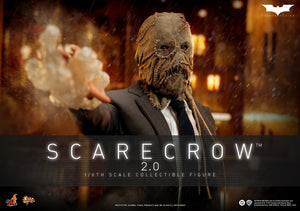 Hot Toys DC Comics Batman Begins Scarecrow (2.0) Dr. Jonathan Crane 1/6 Scale 12" Collectible Figure