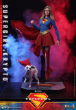Hot Toys DC Comics Supergirl Supergirl & Krypto 1/6 Scale 12" Collectible Figure Set