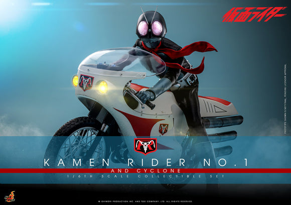 Hot Toys Kamen Rider No. 1 and Cyclone 1/6 Scale 12