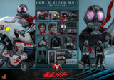 Hot Toys Kamen Rider No. 1 and Cyclone 1/6 Scale 12" Collectible Figure Set