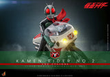Hot Toys Kamen Rider No. 2 and Cyclone 1/6 Scale 12" Collectible Figure Set