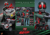 Hot Toys Kamen Rider No. 2 and Cyclone 1/6 Scale 12" Collectible Figure Set