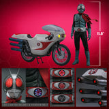 Hot Toys Kamen Rider No. 2 and Cyclone 1/6 Scale 12" Collectible Figure Set
