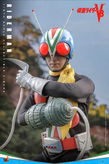 Hot Toys Kamen Rider V3 Riderman 1/6 Scale 12