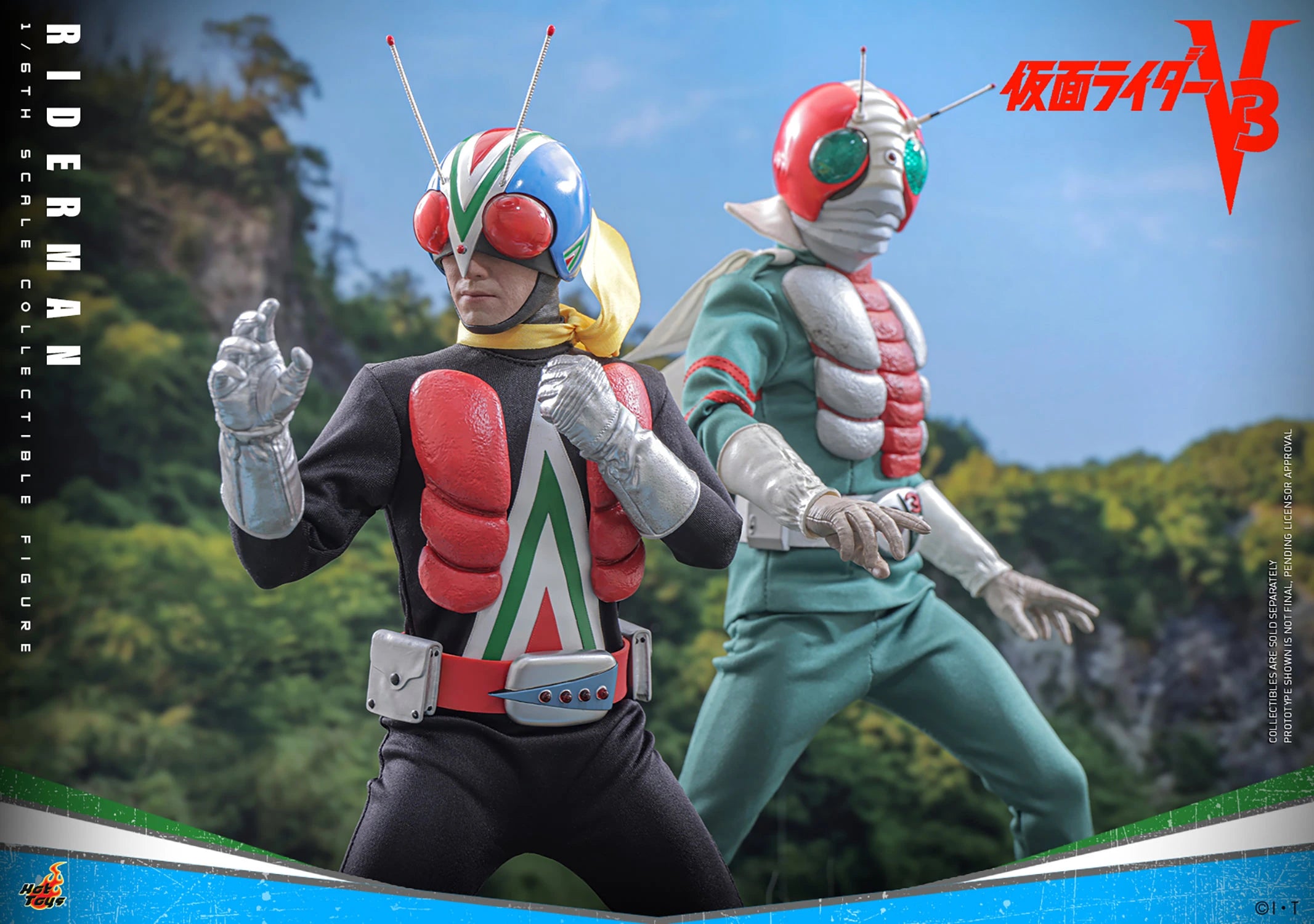 Hot Toys Kamen Rider V3 Riderman 1/6 Scale 12