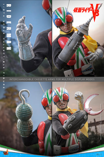 Hot Toys Kamen Rider V3 Riderman 1/6 Scale 12