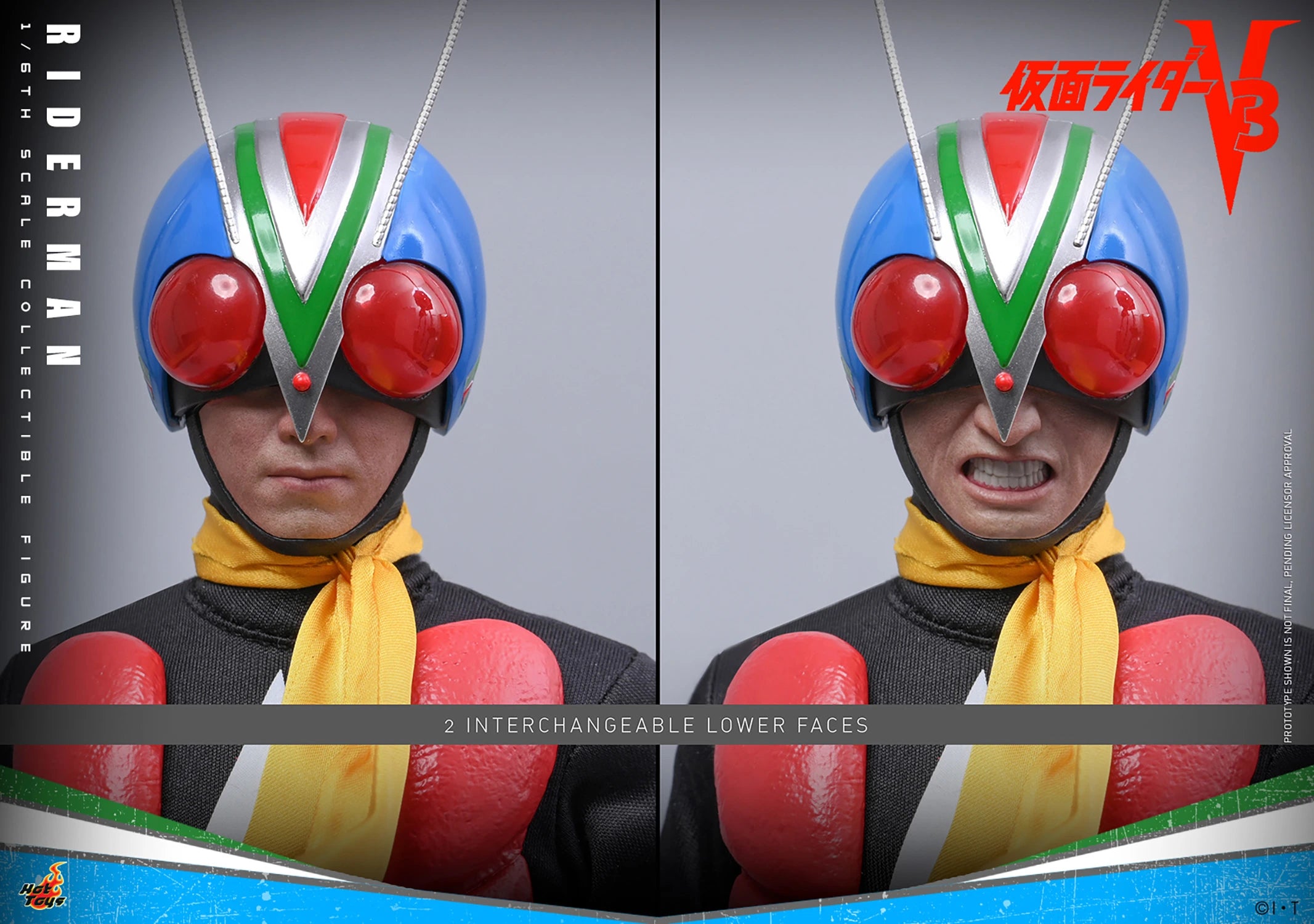 Hot Toys Kamen Rider V3 Riderman 1/6 Scale 12
