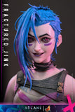 Hot Toys League of Legends: Arcane Fractured Jinx 1/6 Scale Collectible Figure