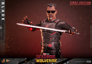 Hot Toys Marvel Comics Deadpool & Wolverine Blade 1/6 Scale 12" Collectible Figure