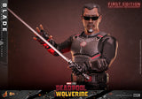 Hot Toys Marvel Comics Deadpool & Wolverine Blade 1/6 Scale 12" Collectible Figure