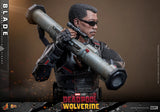 Hot Toys Marvel Comics Deadpool & Wolverine Blade 1/6 Scale 12" Collectible Figure