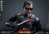 Hot Toys Marvel Comics Deadpool & Wolverine Blade 1/6 Scale 12" Collectible Figure