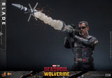 Hot Toys Marvel Comics Deadpool & Wolverine Blade 1/6 Scale 12" Collectible Figure