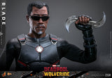 Hot Toys Marvel Comics Deadpool & Wolverine Blade 1/6 Scale 12" Collectible Figure