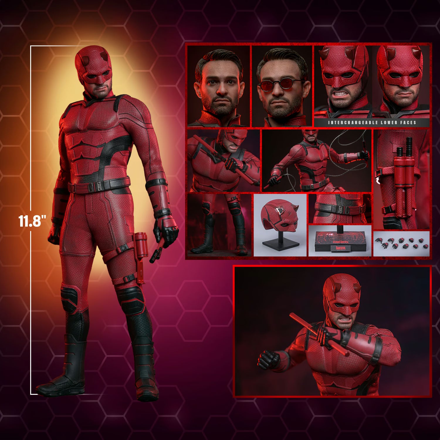 Hot Toys Marvel Comics Disney+ Daredevil: Born Again Daredevil 1/6