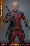 Hot Toys Marvel Comics Deadpool & Wolverine Deadpool (Battling Version) 1/6 Scale 12" Collectible Figure