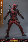 Hot Toys Marvel Comics Deadpool & Wolverine Deadpool (Battling Version) 1/6 Scale 12" Collectible Figure