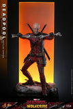Hot Toys Marvel Comics Deadpool & Wolverine Deadpool (Battling Version) 1/6 Scale 12" Collectible Figure