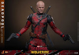 Hot Toys Marvel Comics Deadpool & Wolverine Deadpool (Battling Version) 1/6 Scale 12" Collectible Figure