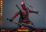 Hot Toys Marvel Comics Deadpool & Wolverine Deadpool (Battling Version) 1/6 Scale 12" Collectible Figure
