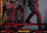 Hot Toys Marvel Comics Deadpool & Wolverine Deadpool (Battling Version) 1/6 Scale 12" Collectible Figure