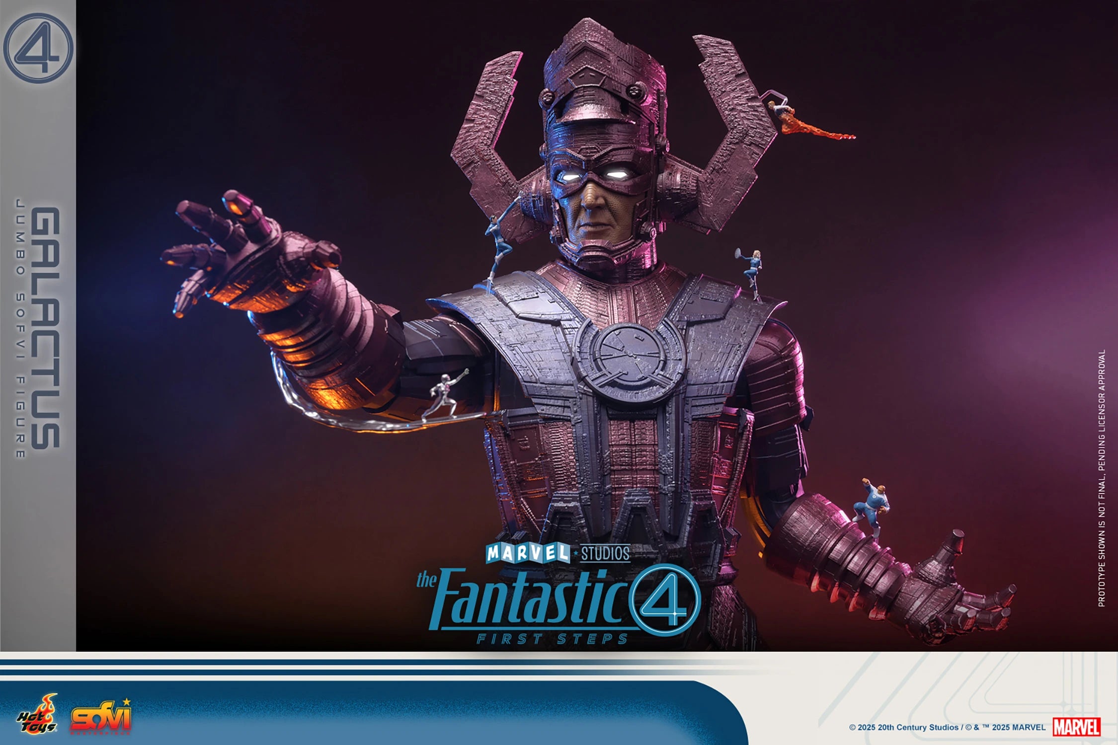 Hot Toys Marvel Comics Fantastic Four: First Steps Galactus Jumbo