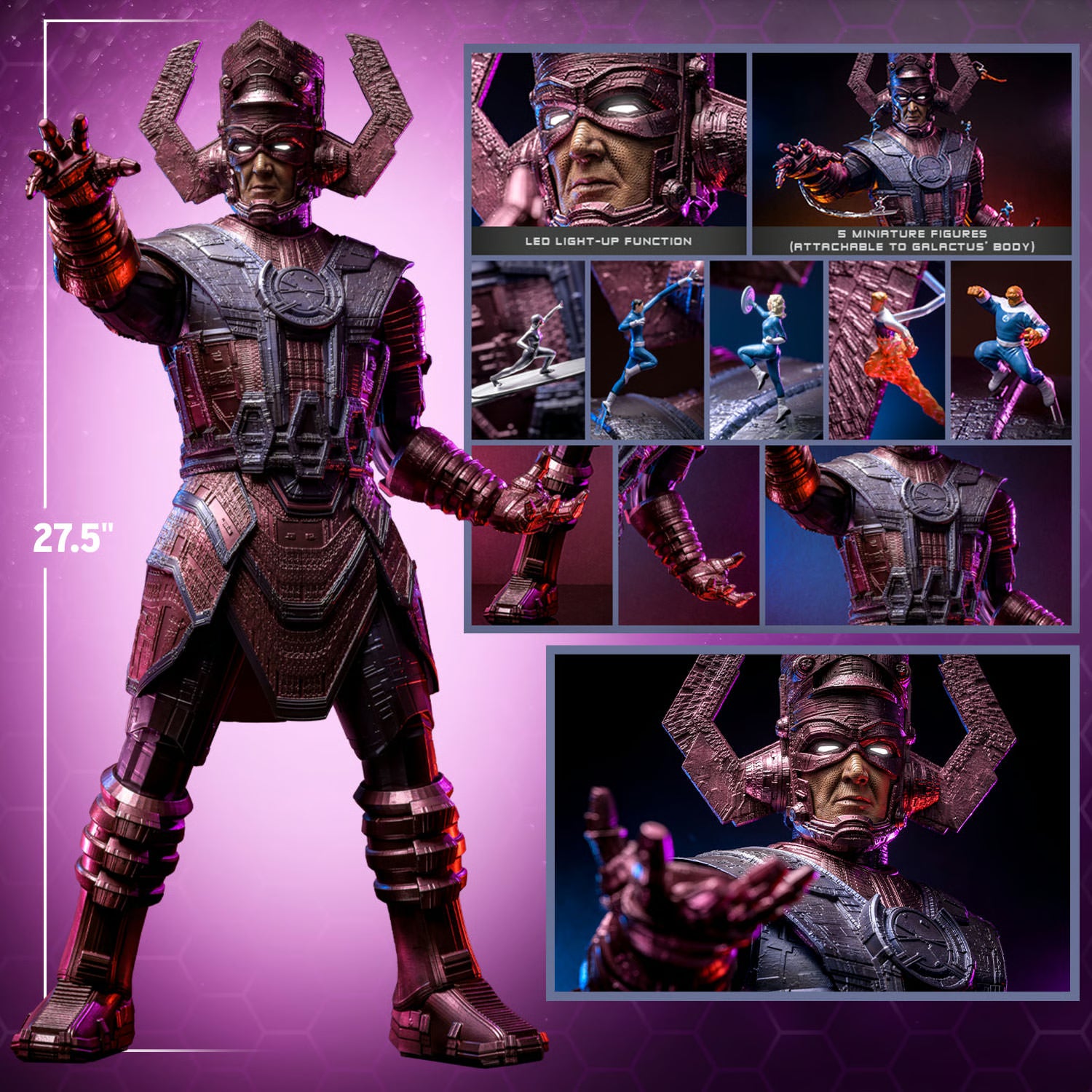 Hot Toys Marvel Comics Fantastic Four: First Steps Galactus Jumbo