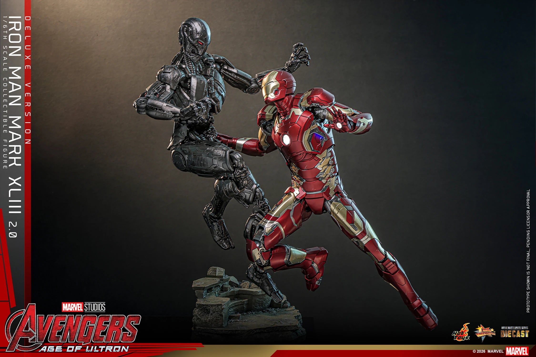 Hot Toys Marvel Comics Avengers: Age of Ultron Iron Man Mark XLIII