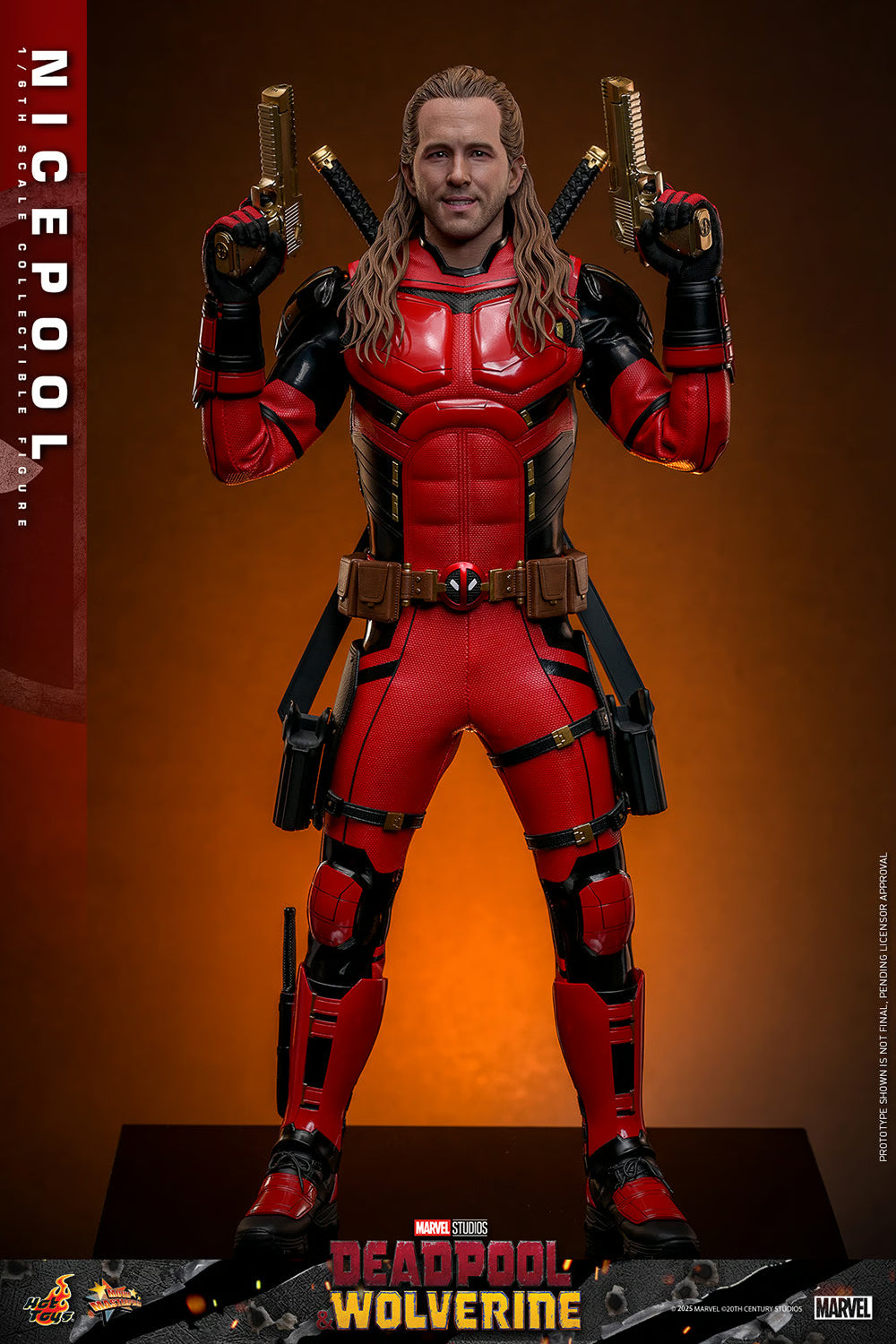Hot Toys Marvel Comics Deadpool & Wolverine Nicepool 1/6 Scale 12