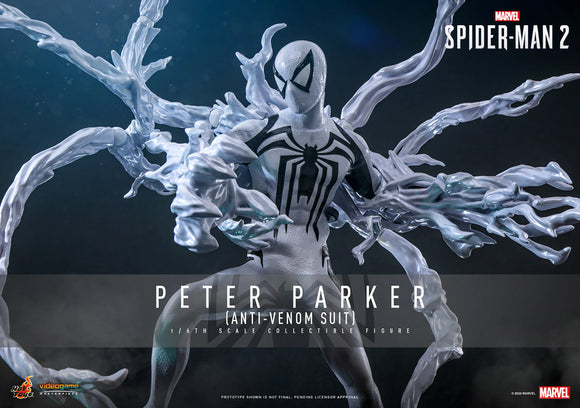 Hot Toys Marvel Spider-Man 2 Spider-Man Peter Park (Anti-Venom Suit) 1/6 Scale 12