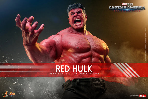 Hot Toys Marvel Comics Captain America Brave New World Red Hulk 1/6 Scale Collectible Figure