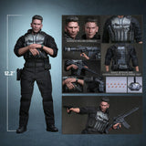 Hot Toys Marvel Comics Spider-Man: Brand New Day The Punisher 1/6 Scale 12" Collectible Figure