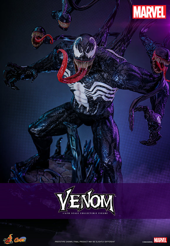 Hot Toys Marvel Comics Spider-Man Comic Masterpiece Venom 1/6 Scale Collectible Figure