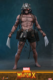 Hot Toys Marvel Comics X-Men Wolverine Weapon X 1/6 Scale 12" Collectible Figure
